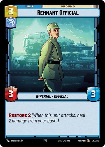 Remnant Official, Ashes of the Empire 76/264