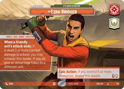 Ezra Bridger - It's Now or Never (Showcase), Ashes of the Empire 779