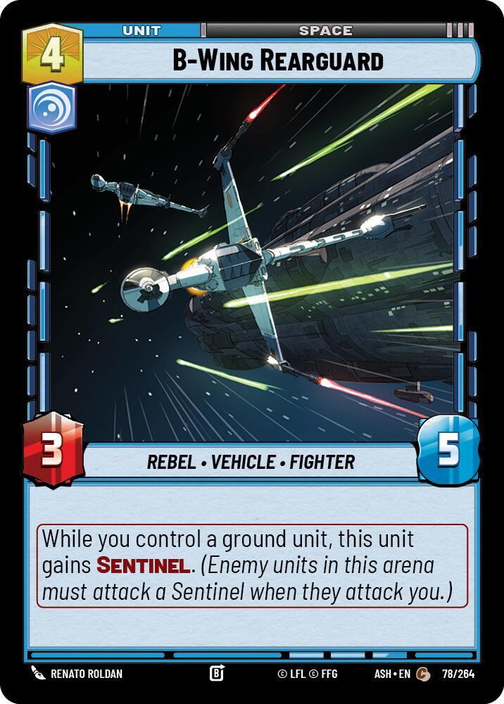 B-Wing Rearguard, Ashes of the Empire 78/264