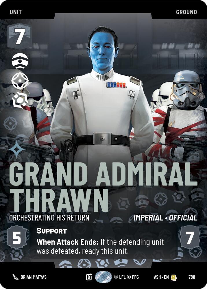 Grand Admiral Thrawn - Orchestrating His Return (Prestige), Ashes of the Empire 788