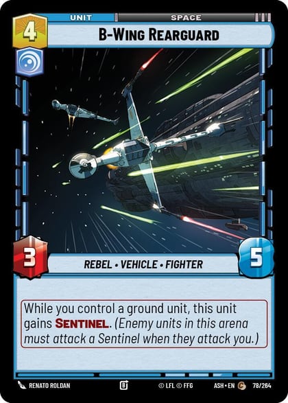 B-Wing Rearguard, Ashes of the Empire 78/264