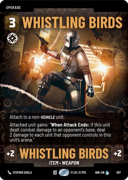 Whistling Birds (Prestige), Ashes of the Empire 807