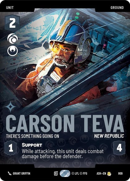 Carson Teva - There's Something Going On (Prestige), Ashes of the Empire 809
