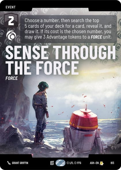 Sense Through the Force (Prestige), Ashes of the Empire 813