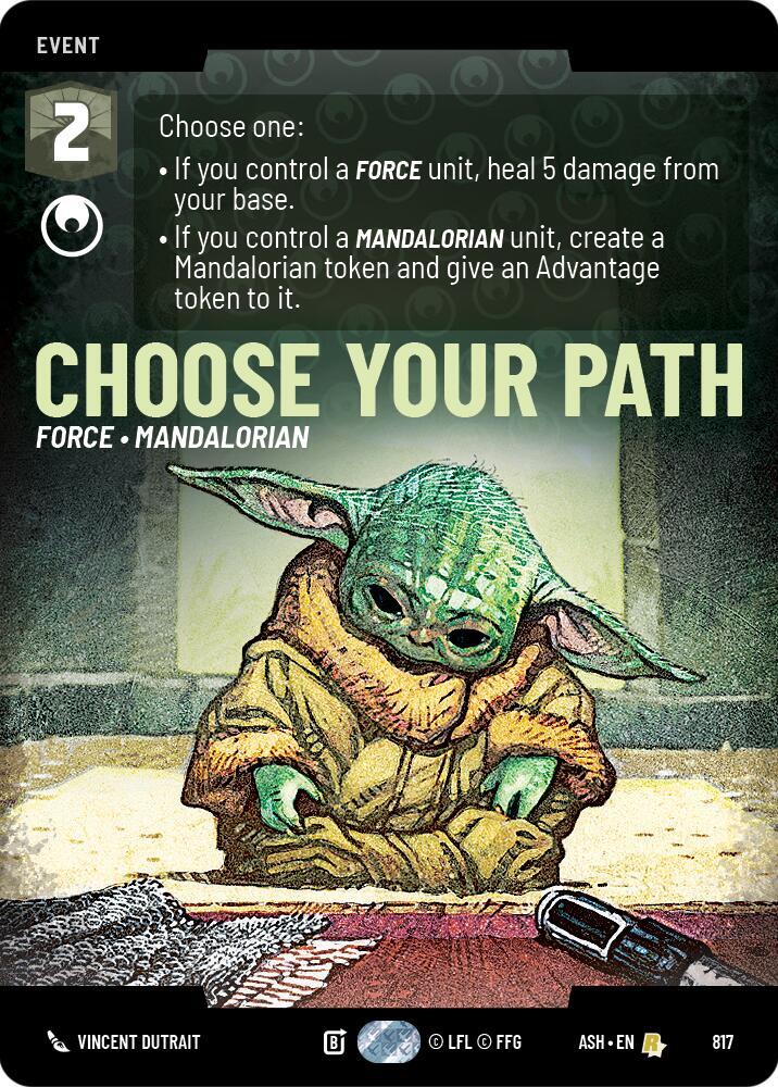 Choose Your Path (Prestige), Ashes of the Empire 817