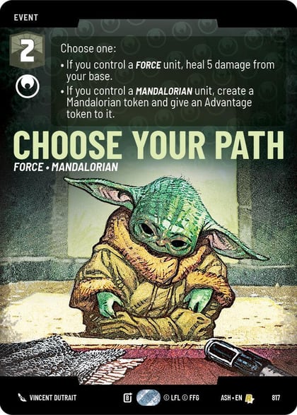 Choose Your Path (Prestige), Ashes of the Empire 817