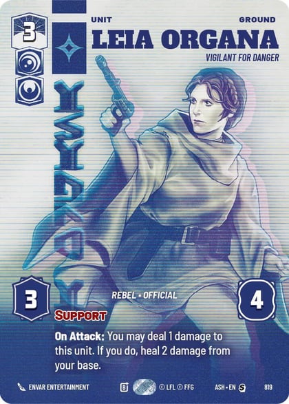 Leia Organa - Vigilant for Danger (Prestige), Ashes of the Empire 819