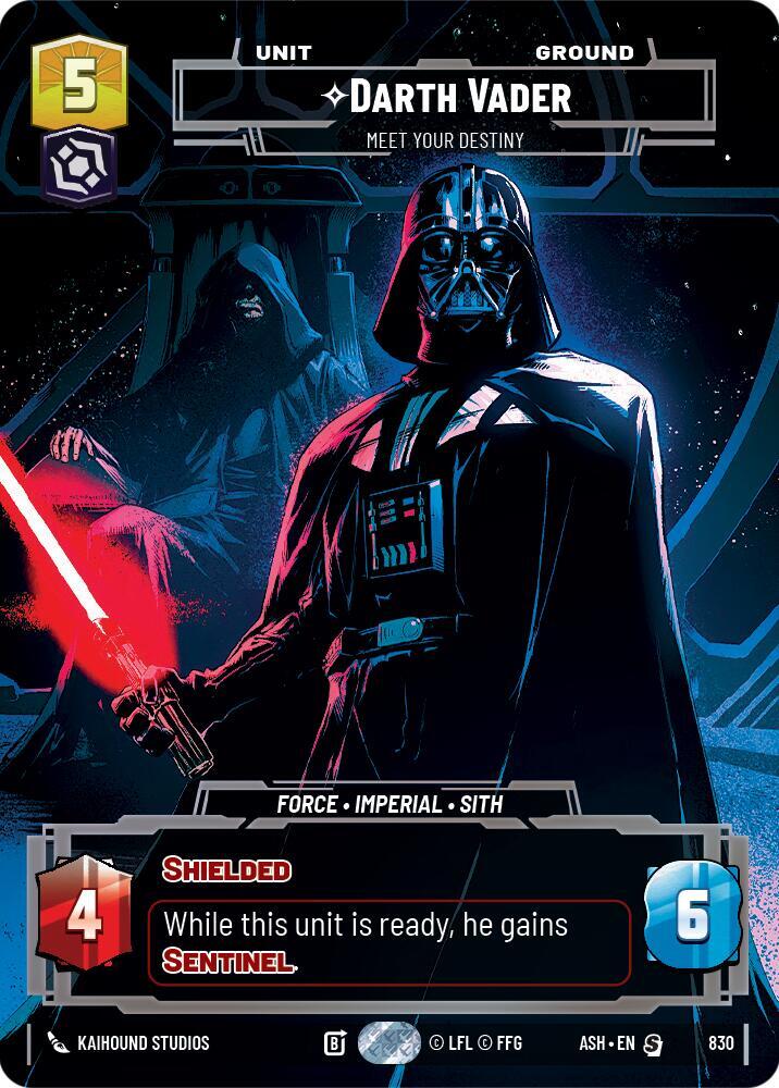 Darth Vader - Meet Your Destiny (Prestige), Ashes of the Empire 830