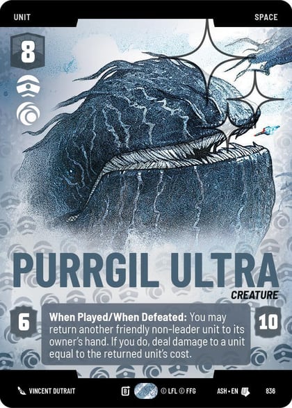 Purrgil Ultra (Prestige Foil), Ashes of the Empire 836