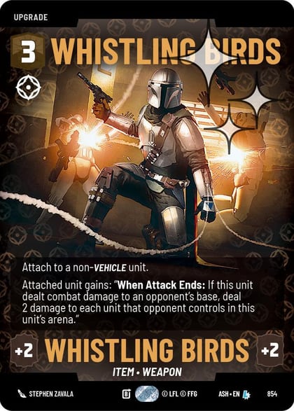 Whistling Birds (Prestige Foil), Ashes of the Empire 854