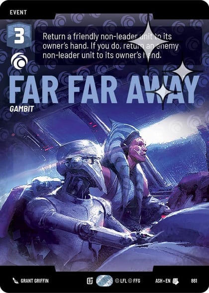 Far Far Away (Prestige Foil), Ashes of the Empire 861