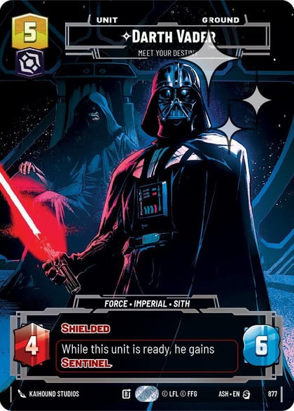 Darth Vader - Meet Your Destiny (Prestige Foil), Ashes of the Empire 877