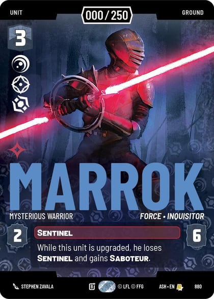 Marrok - Mysterious Warrior (Serialized), Ashes of the Empire 880
