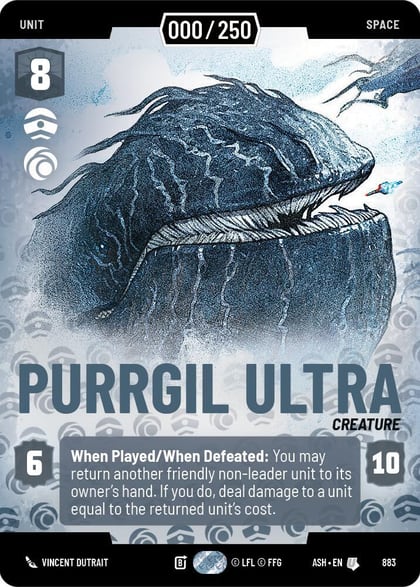 Purrgil Ultra (Serialized), Ashes of the Empire 883