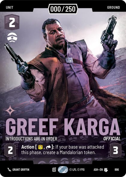 Greef Karga - Introductions are in Order (Serialized), Ashes of the Empire 896