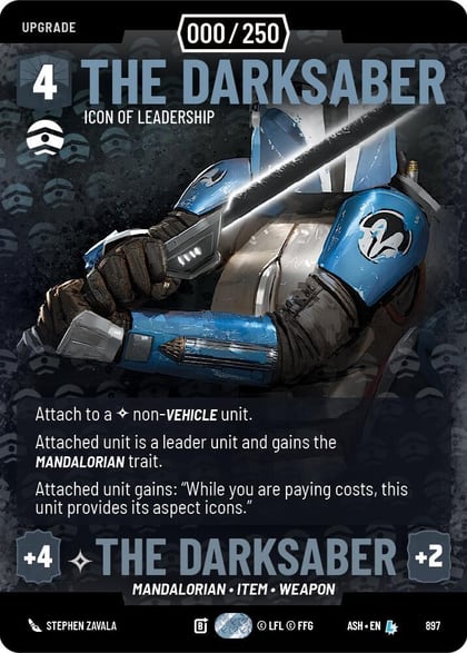 The Darksaber - Icon of Leadership (Serialized), Ashes of the Empire 897