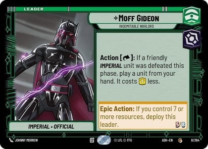 Moff Gideon - Indomitable Warlord, Ashes of the Empire 8/264