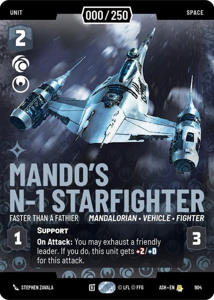 Mando's N-1 Starfighter - Faster than a Fathier (Serialized), Ashes of the Empire 904