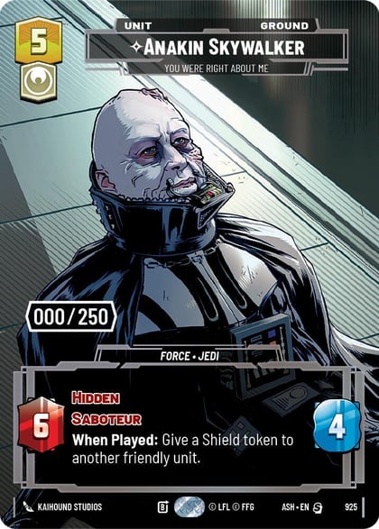 Anakin Skywalker - You Were Right About Me (Serialized), Ashes of the Empire 925