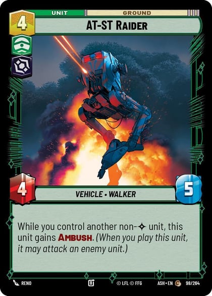 AT-ST Raider, Ashes of the Empire 98/264