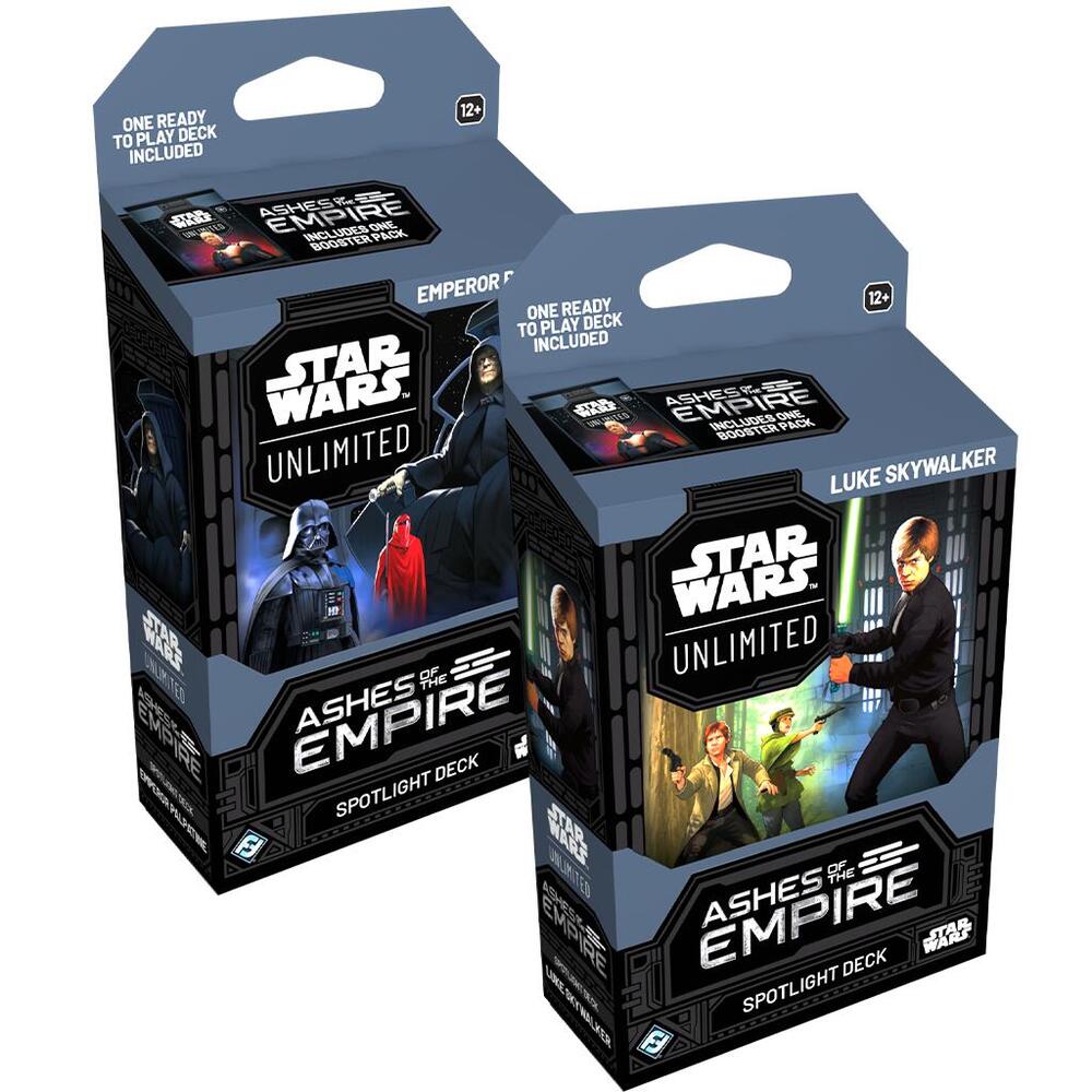 Ashes of the Empire - Spotlight Deck Pair: Emperor Palpatine & Luke Skywalker, Ashes of the Empire P702605