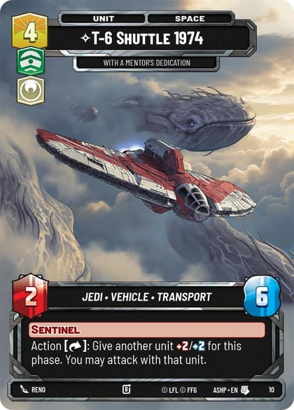 T-6 Shuttle 1974 - With a Mentor's Dedication, Ashes of the Empire - Weekly Play Promos 10