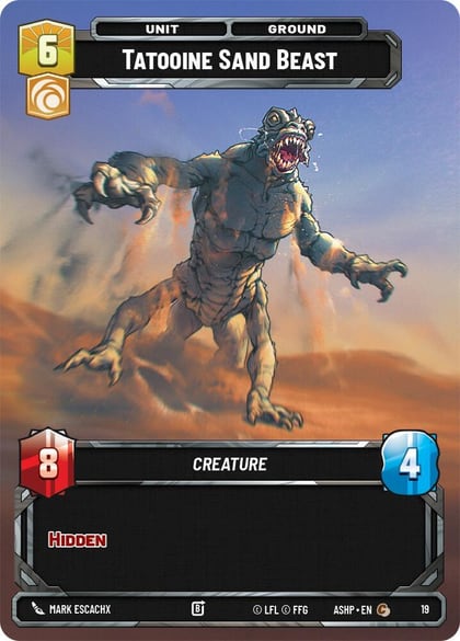 Tatooine Sand Beast, Ashes of the Empire - Weekly Play Promos 19