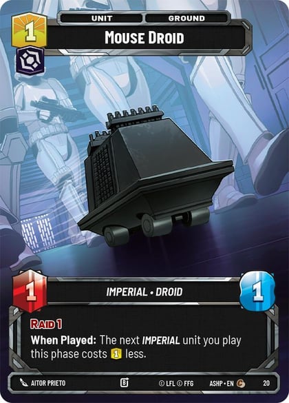 Mouse Droid, Ashes of the Empire - Weekly Play Promos 20