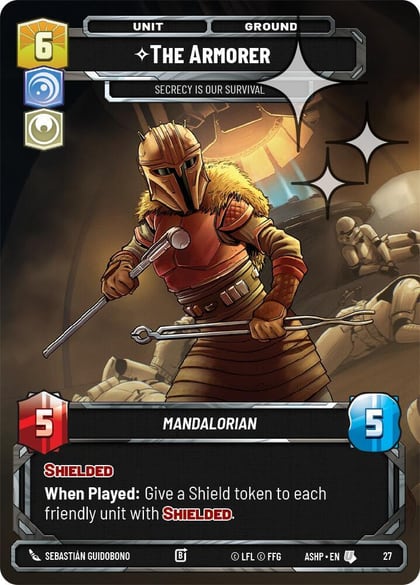 The Armorer - Secrecy is Our Survival (Foil), Ashes of the Empire - Weekly Play Promos 27