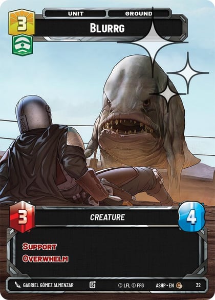 Blurrg (Foil), Ashes of the Empire - Weekly Play Promos 32