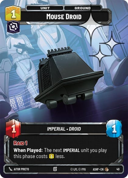 Mouse Droid (Foil), Ashes of the Empire - Weekly Play Promos 40