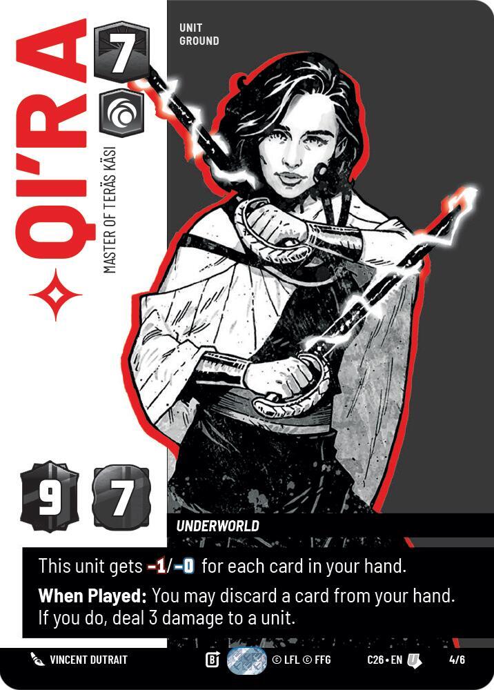 Qi'ra - Master of Teras Kasi, 2026 Convention Exclusive 4/6