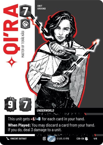 Qi'ra - Master of Teras Kasi, 2026 Convention Exclusive 4/6