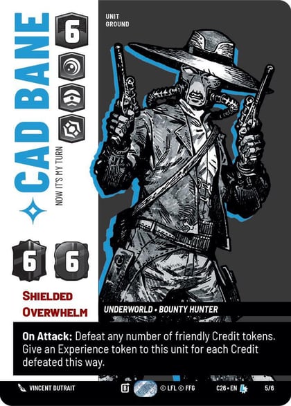 Cad Bane - Now It's My Turn, 2026 Convention Exclusive 5/6