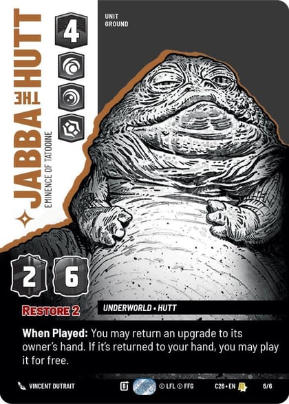 Jabba the Hutt - Eminence of Tatooine, 2026 Convention Exclusive 6/6