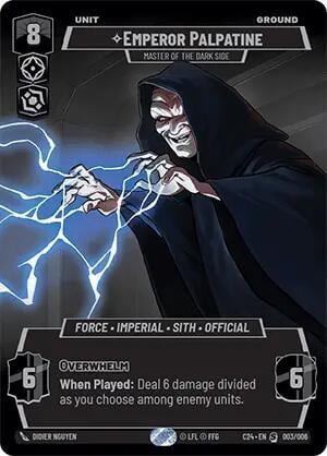 Emperor Palpatine - Master of the Dark Side, 2024 Convention Exclusive 003/006