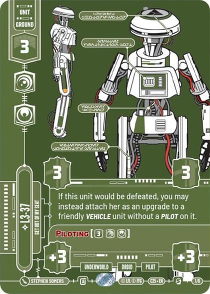 L3-37 - Get Out Of My Seat, 2025 Convention Exclusive 1/6