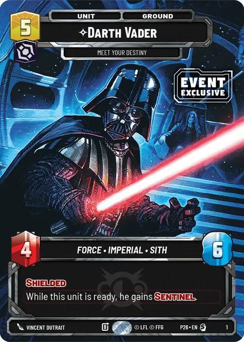 Darth Vader - Meet Your Destiny, Event Exclusive Promos 1