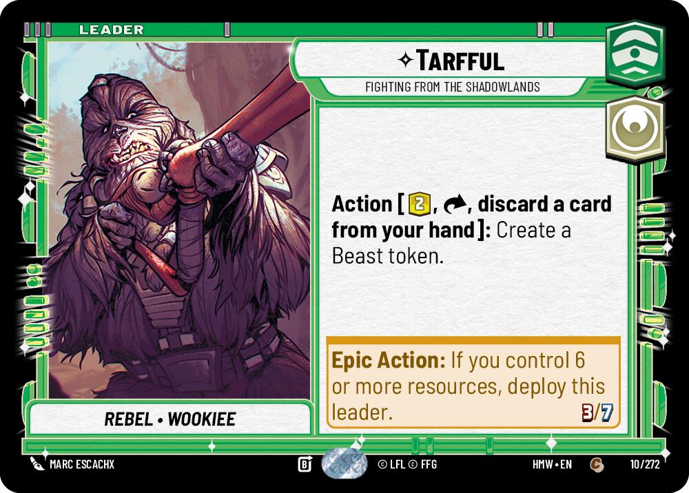 Tarfful - Fighting from the Shadowlands, Homeworlds 10/272