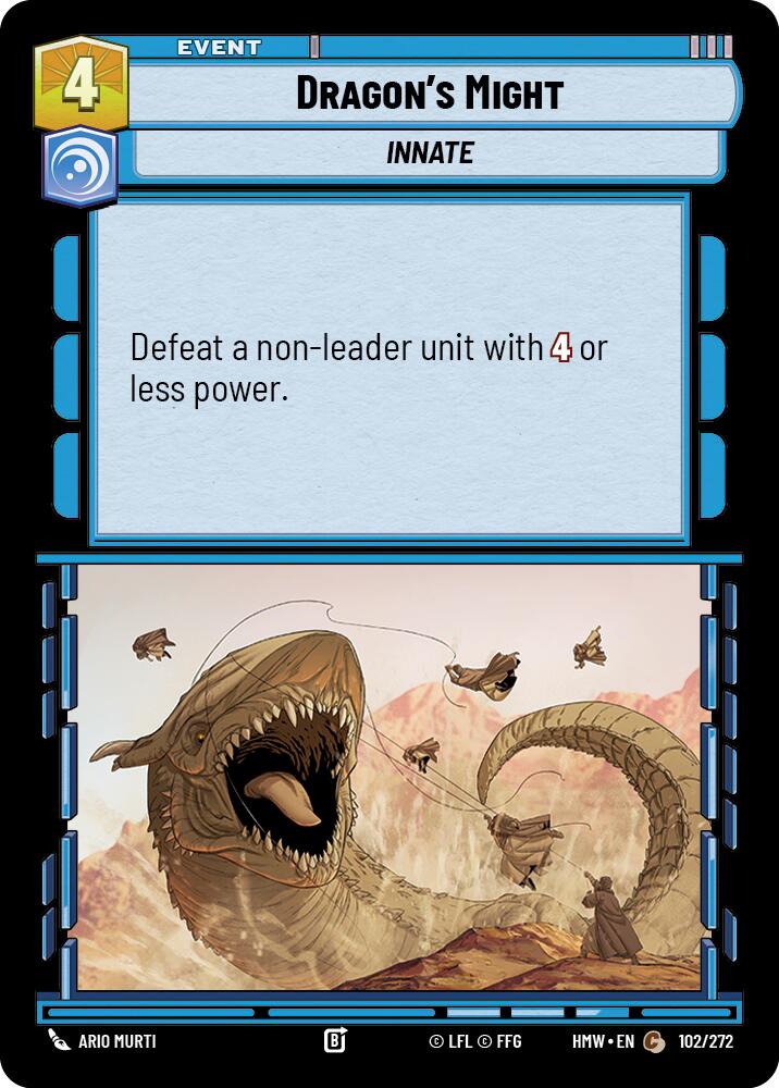 Dragon's Might, Homeworlds 102/272