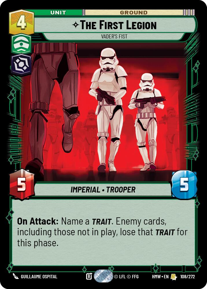 The First Legion - Vader's Fist, Homeworlds 108/272