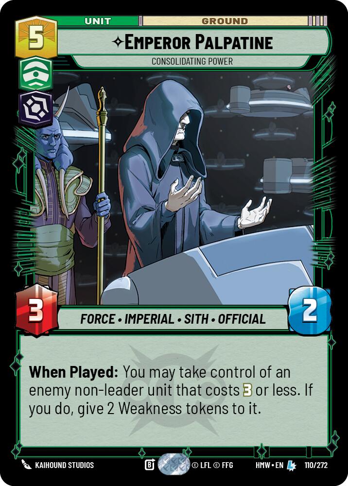 Emperor Palpatine - Consolidating Power, Homeworlds 110/272