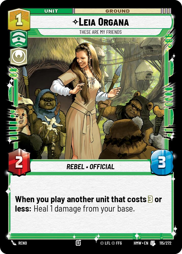 Leia Organa - These Are My Friends, Homeworlds 115/272