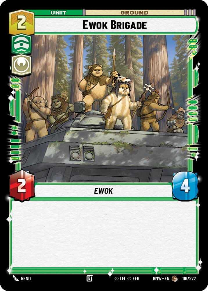 Ewok Brigade, Homeworlds 116/272