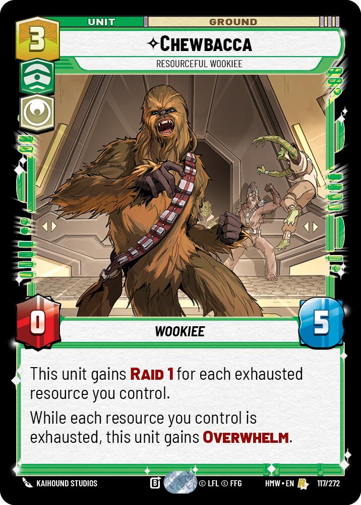 Chewbacca - Resourceful Wookiee, Homeworlds 117/272