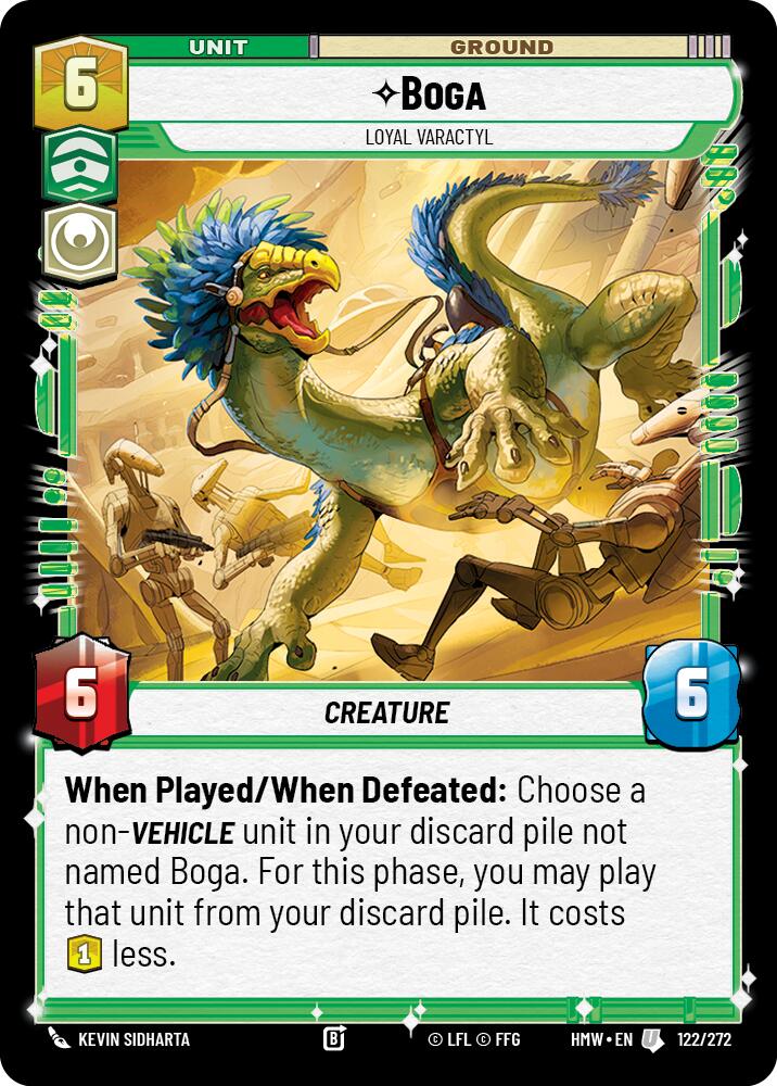 Boga - Loyal Varactyl, Homeworlds 122/272