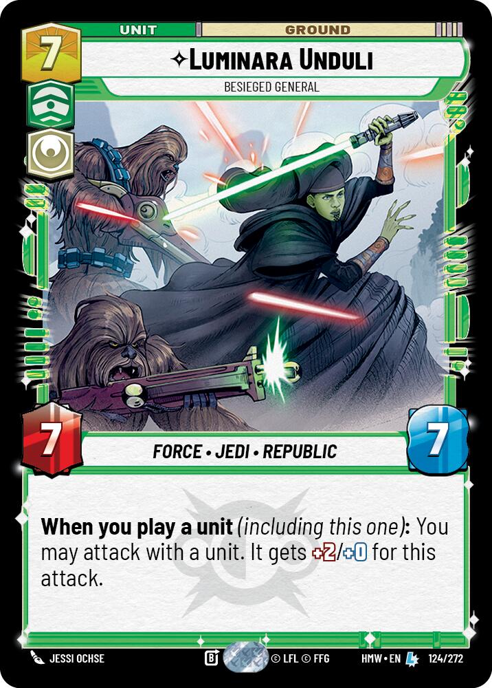 Luminara Unduli - Besieged General, Homeworlds 124/272
