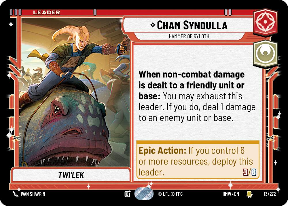 Cham Syndulla - Hammer of Ryloth, Homeworlds 13/272