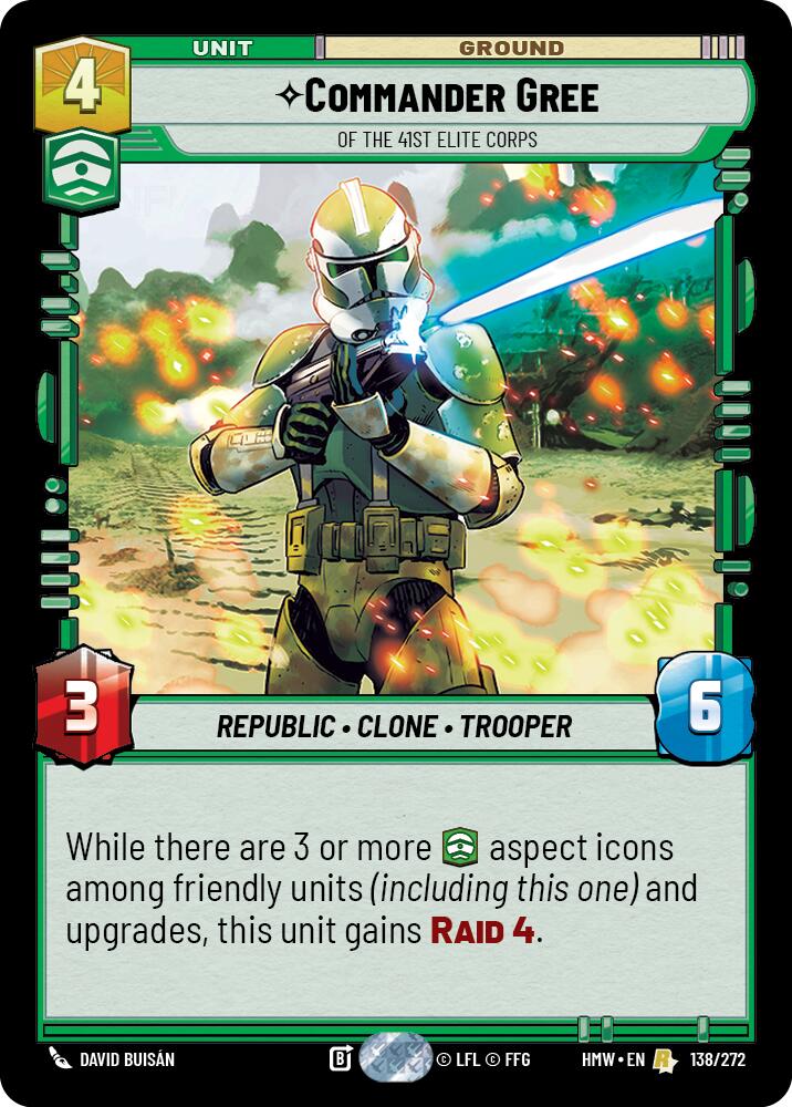 Commander Gree - Of the 41st Elite Corps, Homeworlds 138/272