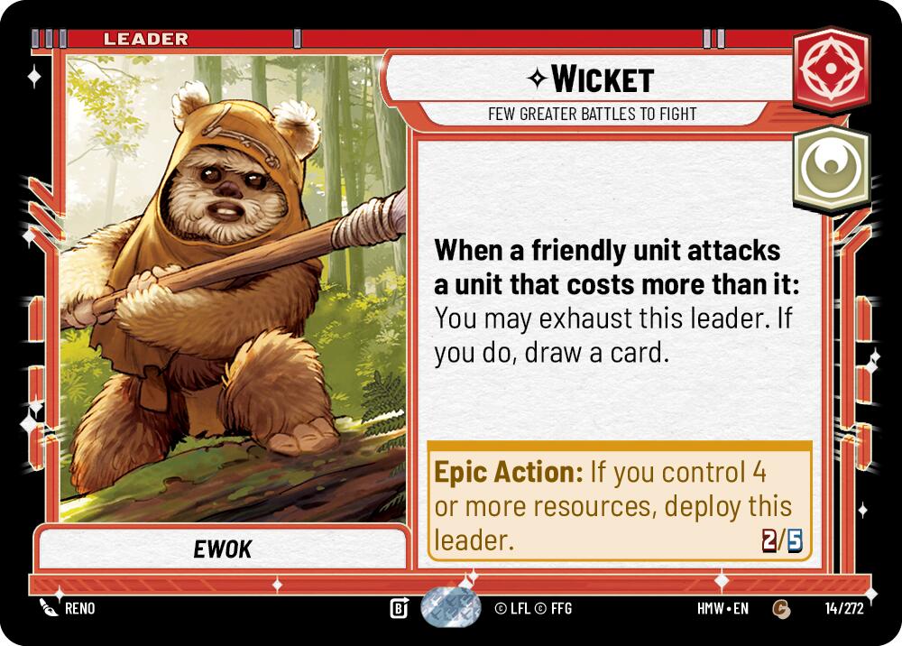 Wicket - Few Greater Battles to Fight, Homeworlds 14/272